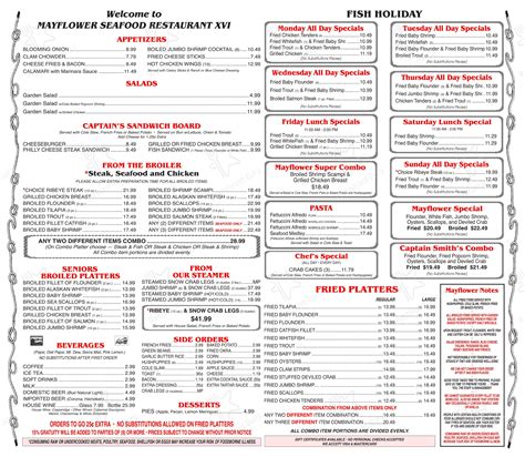 I learned the importance of what doing a good job really meant. . Mayflower reidsville nc menu